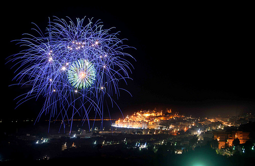 fuochi d'artificio